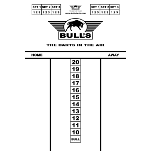 Budget Whiteboard 45x30 cm